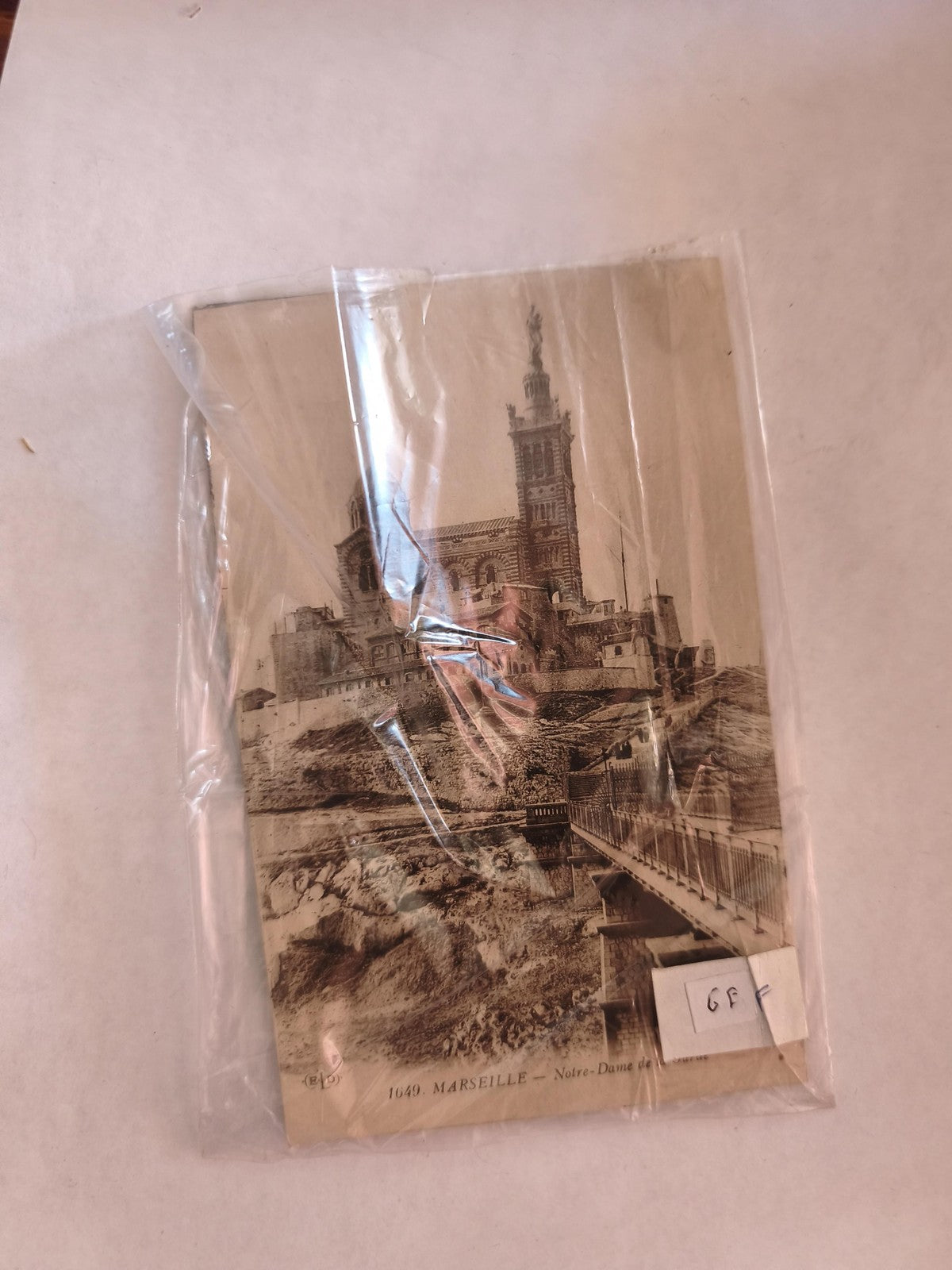 Carte postale ancienne vintage Marseille, collection rétro, souvenir historique