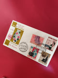 Lettre FDC Vietnam 1967 L'Artisanat Vietnamien 4 timbres oblitérés Saigon