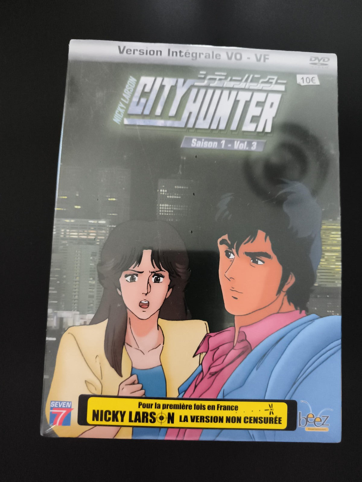 DVD City Hunter Saison 1 Vol. 3 Nicky Larson VO VF Beez Seven 7 Anime