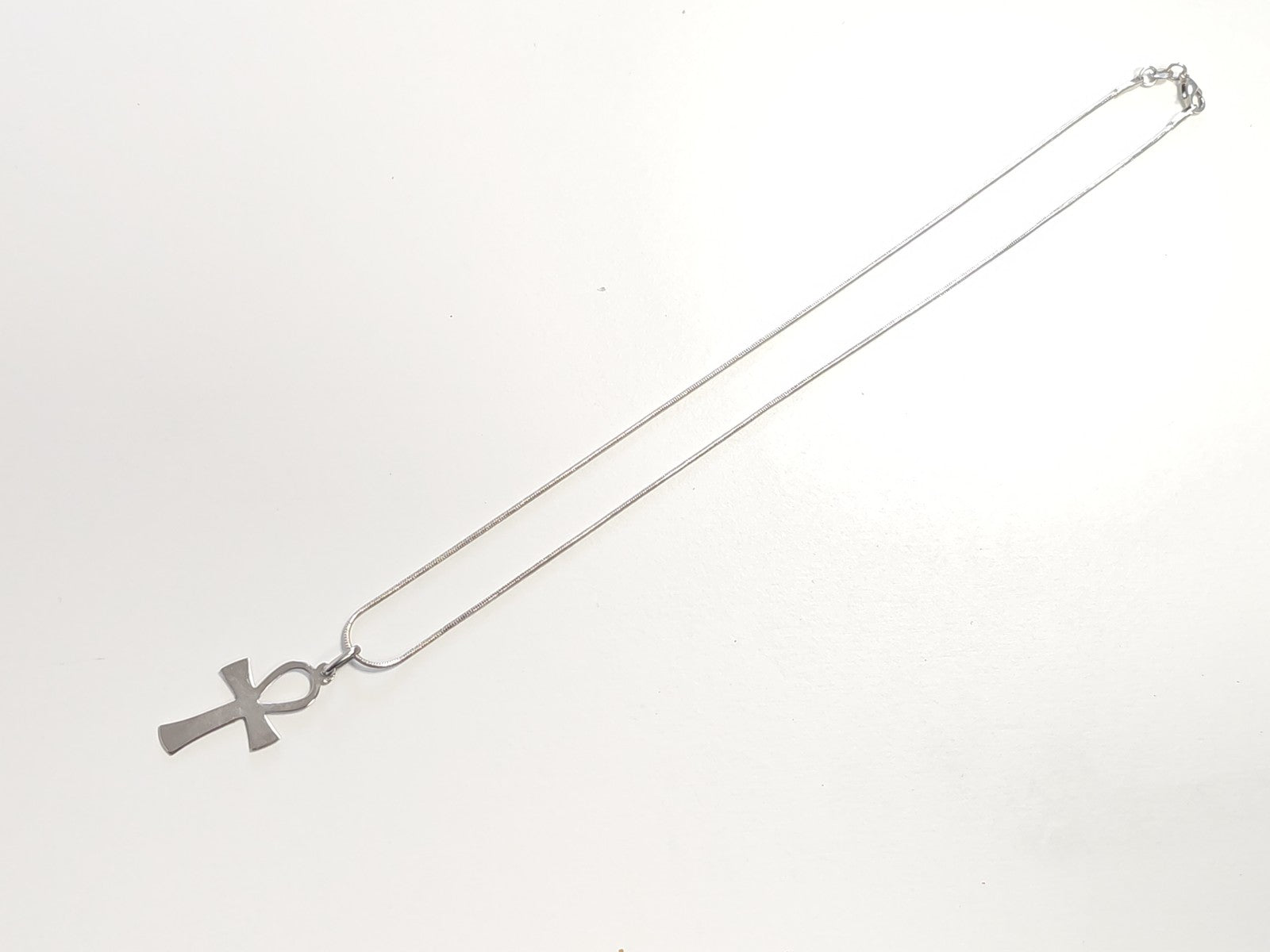 Collier ancien en argent massif 5,3g vintage bijou rétro pour collectionneur