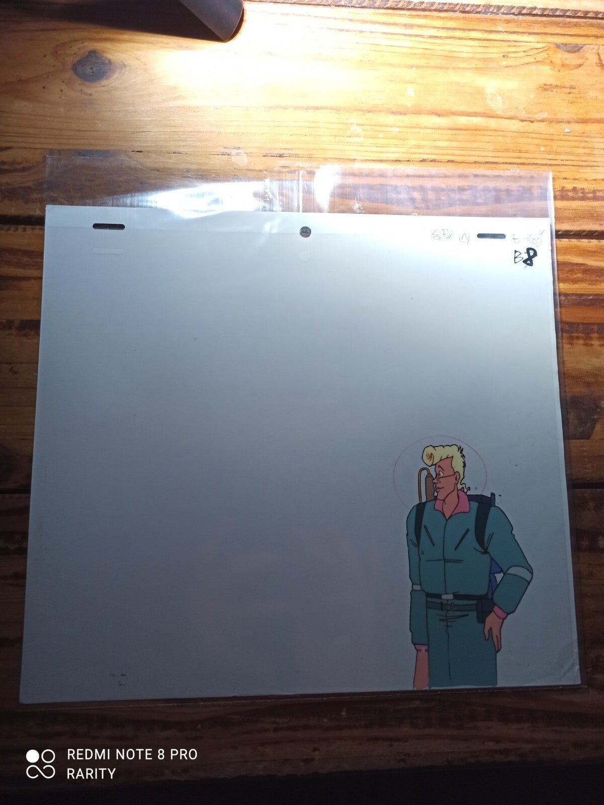 Celluloïd d’animation Ghostbusters vintage – dessin original SOS Fantômes