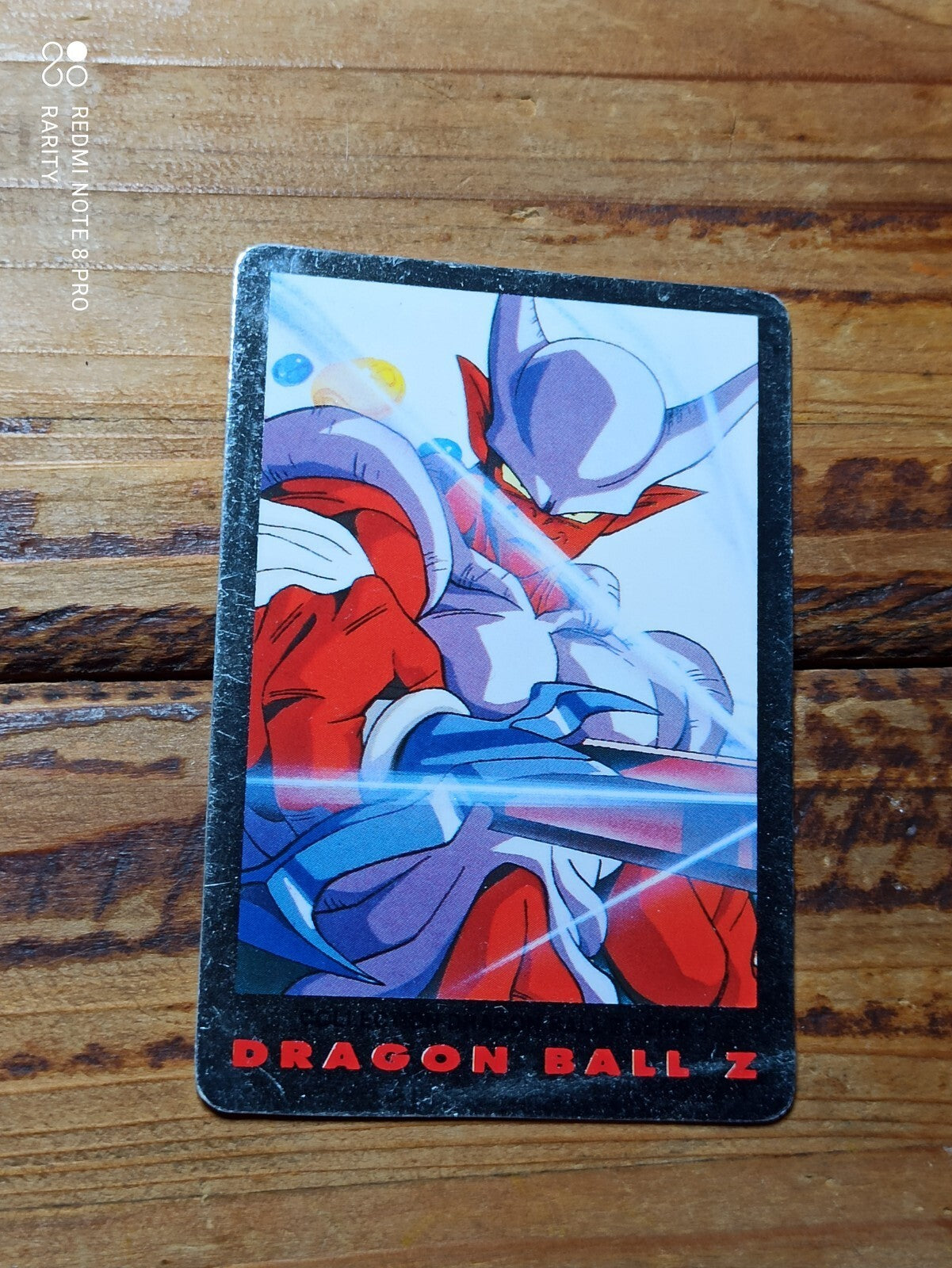 Carte Dragon Ball Z vintage Cardass rare, Janemba, série animée, années 90