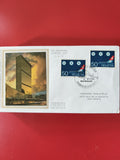Enveloppe philatélie premier jour Suisse Genève Jumbo Jet 1971 timbres 50 Helvet