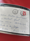 Ancienne enveloppe oblitérée 1979 Marseille philatélie collection vintage
