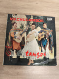 Vinyle 45 tours Los Machucambos Tangos DECCA pochette couleur guitare (Ref 4)