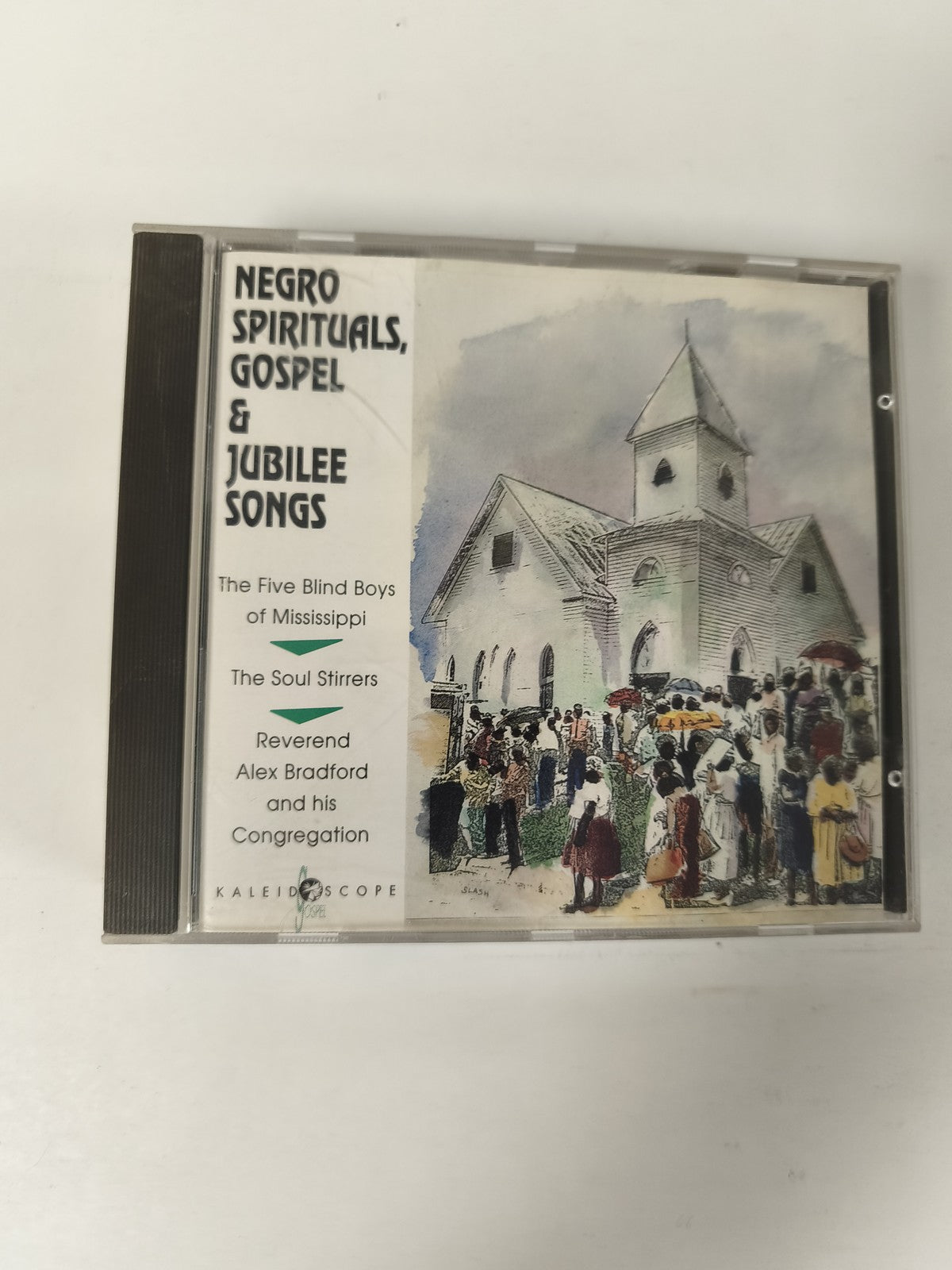 CD Negro Spirituals Gospel Jubilee Songs Five Blind Boys Soul Stirrers