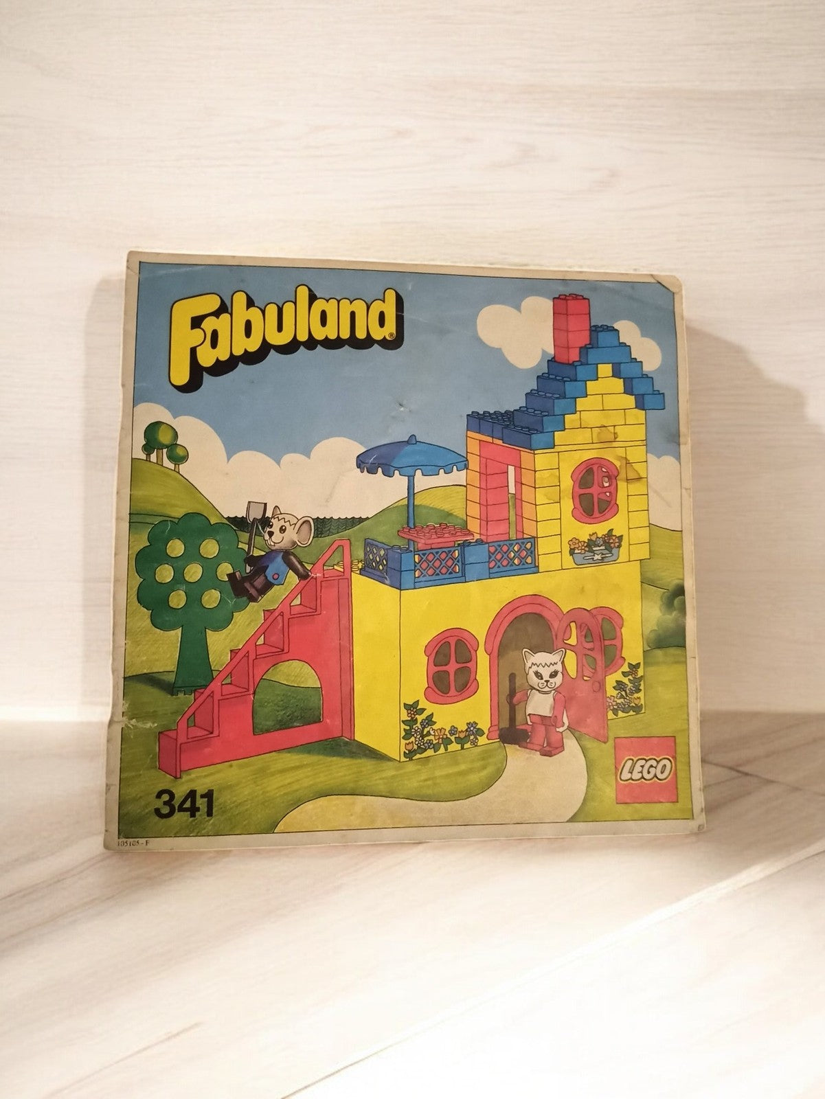Livret LEGO Fabuland 341 vintage notice authentique set rare années 80