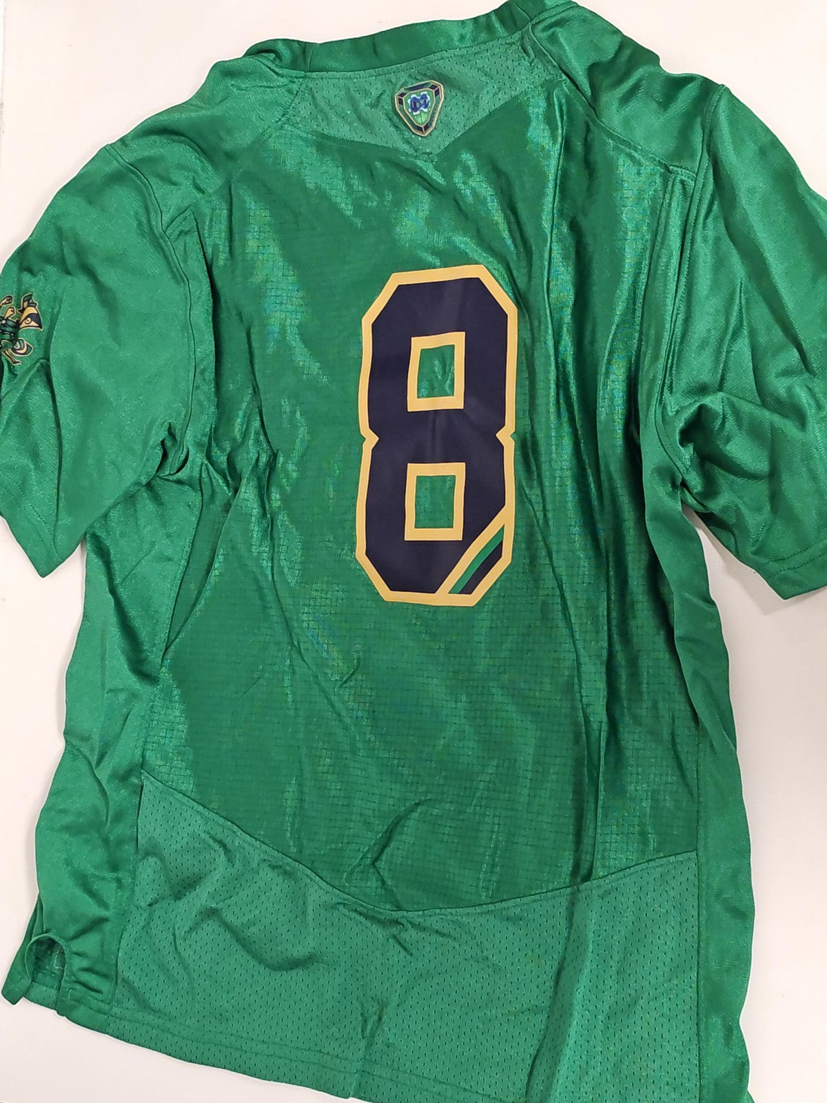 Maillot Under Armour Notre Dame Shamrock Series Boston Fenway Taille M Homme