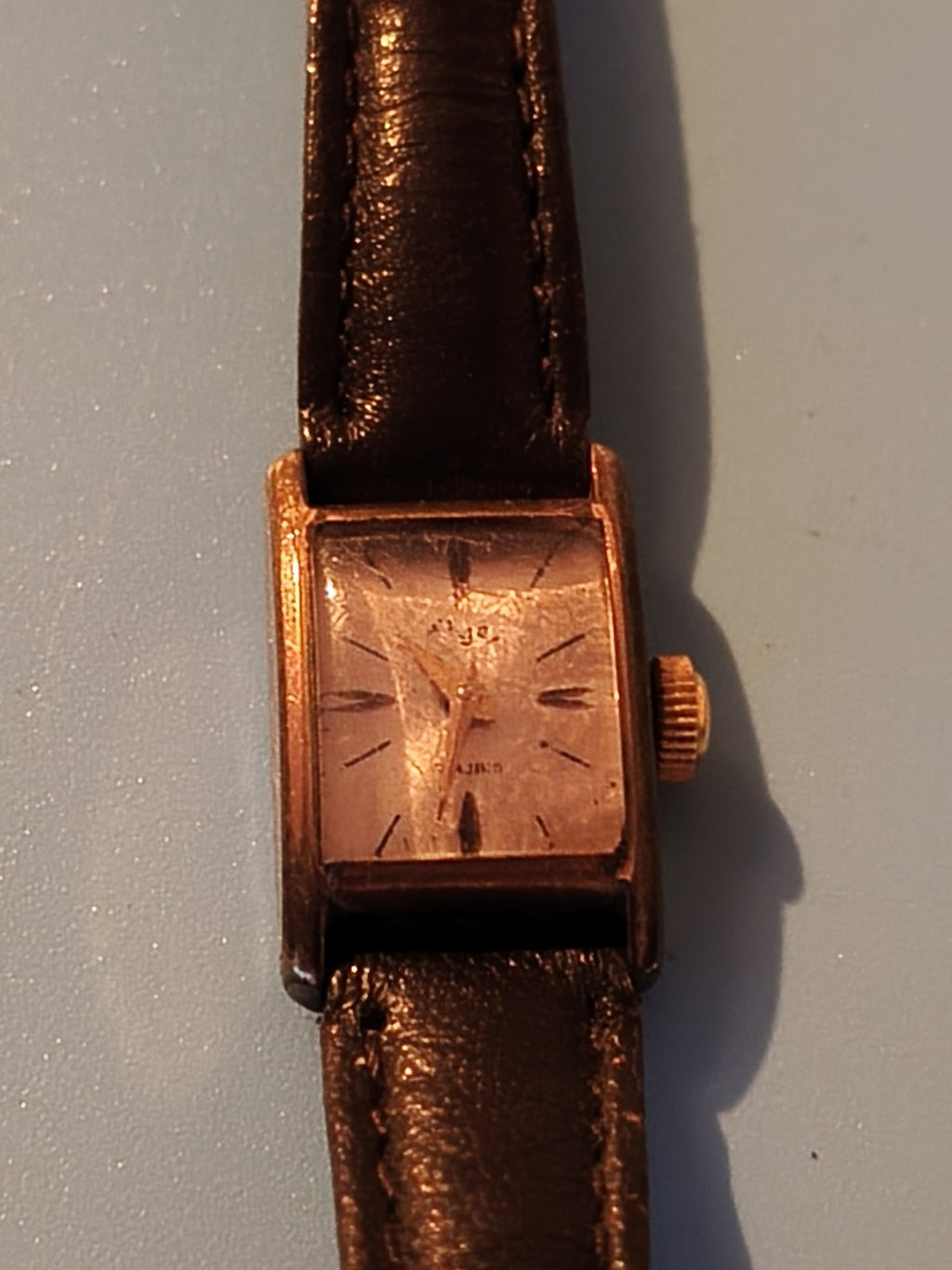 Montre femme vintage mécanique Algo ancienne, à réviser, montre rétro collection
