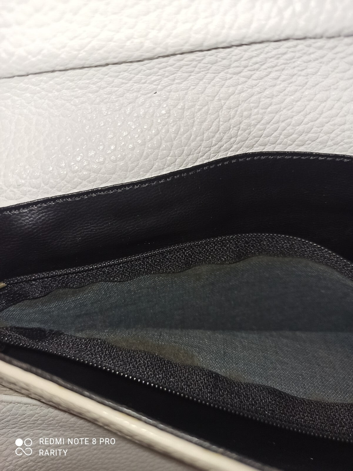 Sac bandoulière Lanvin vintage blanc, fermeture à rabat, authentique