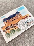 Carte premier jour Château de Hautefort 1969 philatélie FDC France ancien