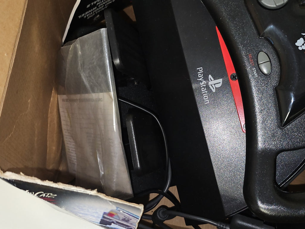 Volant Mad Catz PS1 en boîte d'origine pour console Playstation, accessoire gami