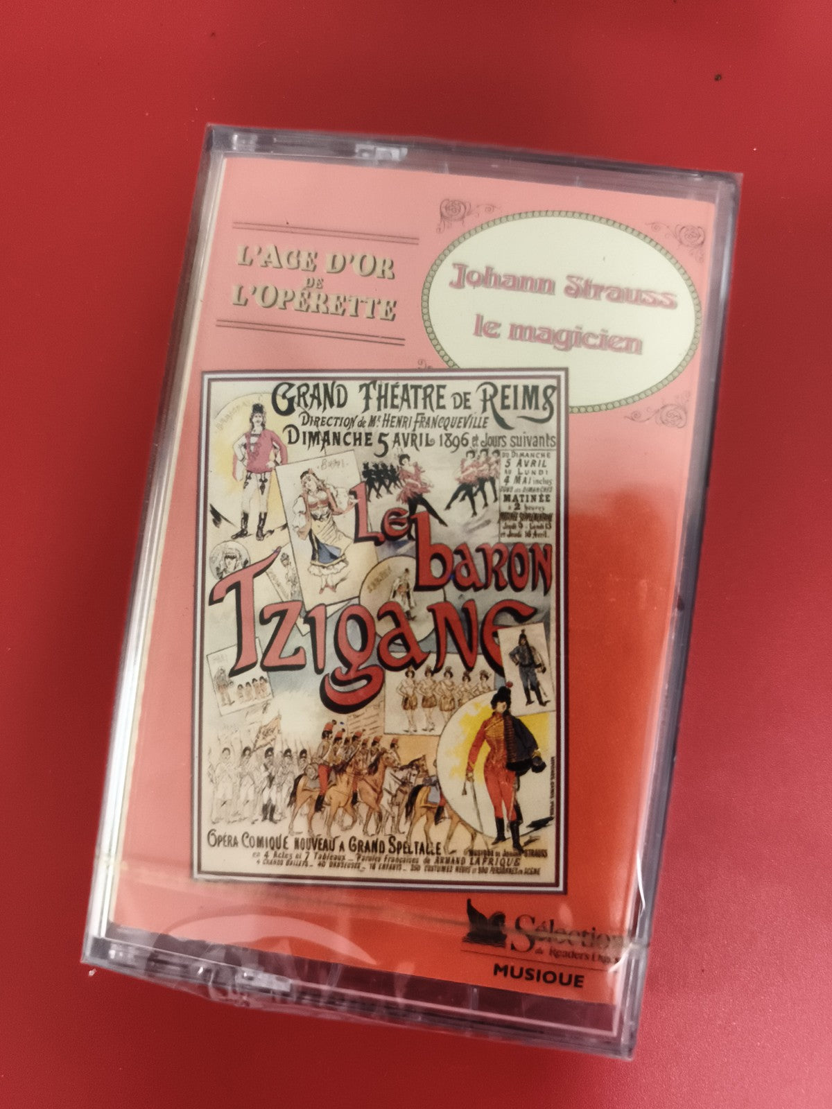 Cassette audio Le Baron Tzigane Johann Strauss neuve operette K7 scellée
