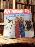 Disque vinyle 45 tours Sophie & Magaly Papa Pingouin vintage Eurovision rétro