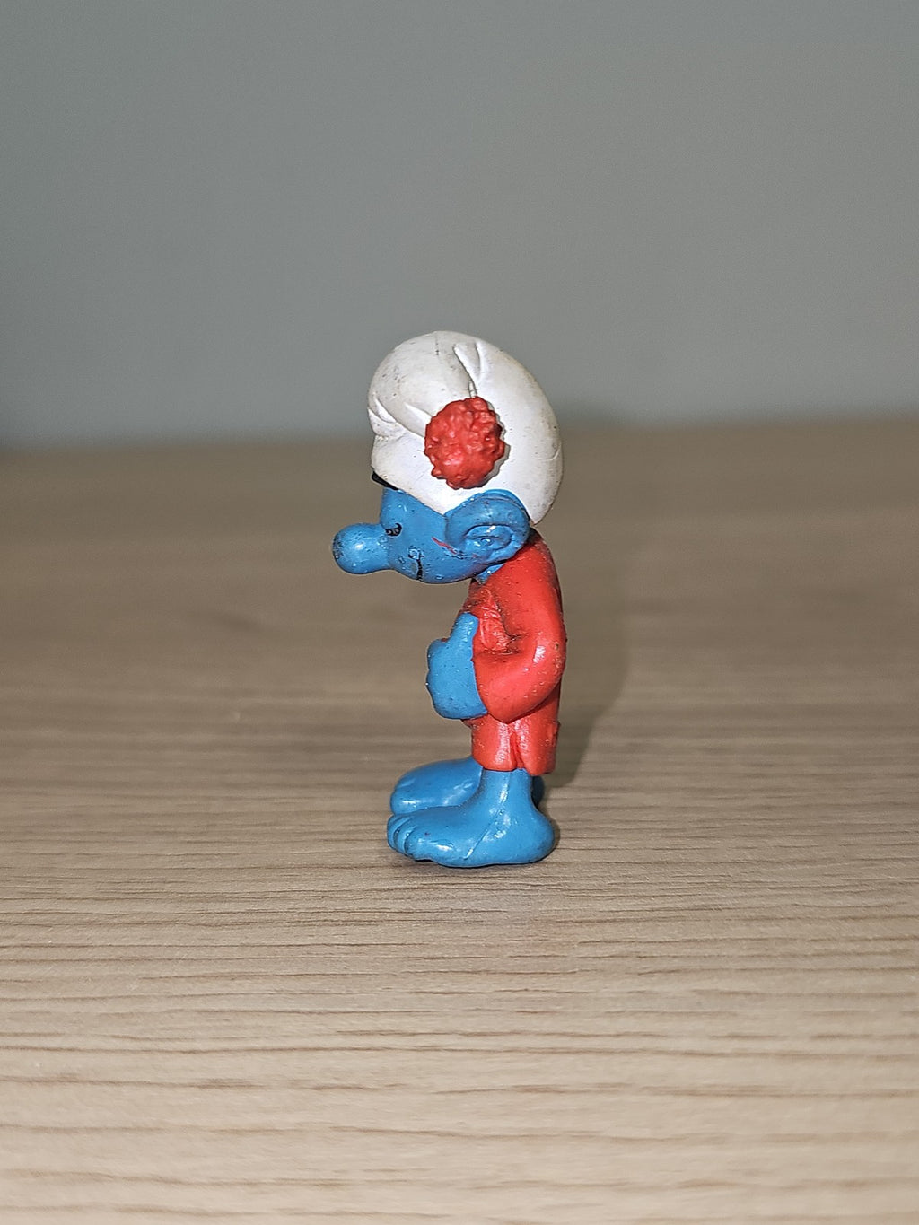 Jouet ancien figurine Schtroumpf rétro vintage, personnage bande dessinée collec