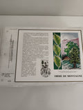 Feuillet CEF Orme de Montagne philatélie arbre illustré timbre