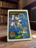 Carte vintage Capcom Rockman Megaman illustration japonaise