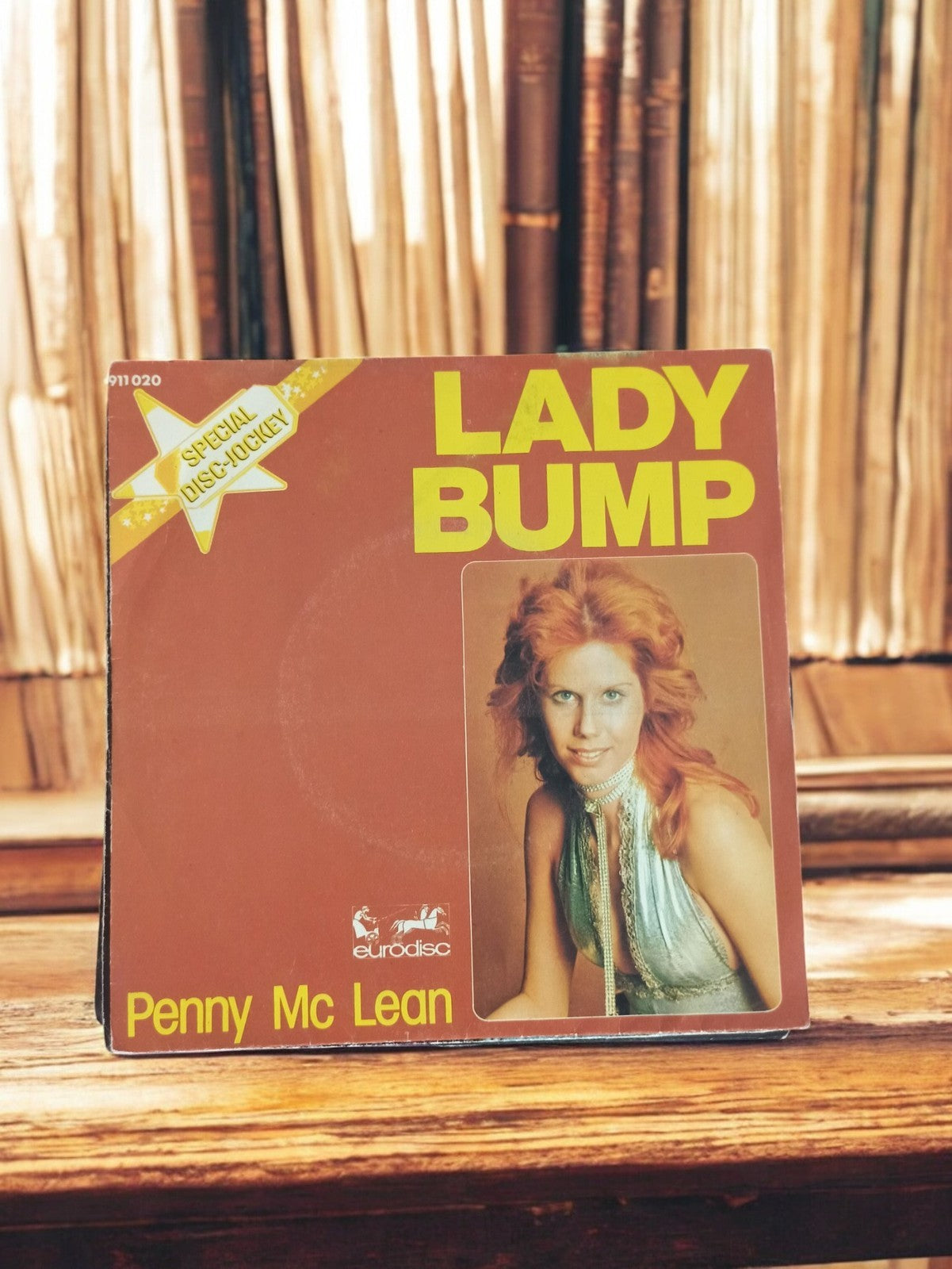 Vinyle 45 tours Penny Mc Lean Lady Bump Eurodisc rétro années 70 DJ