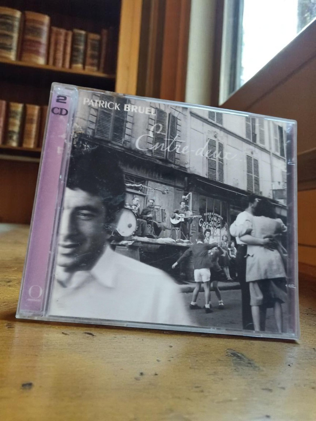 CD 2 disques Patrick Bruel Entre-deux édition limitée vintage collector