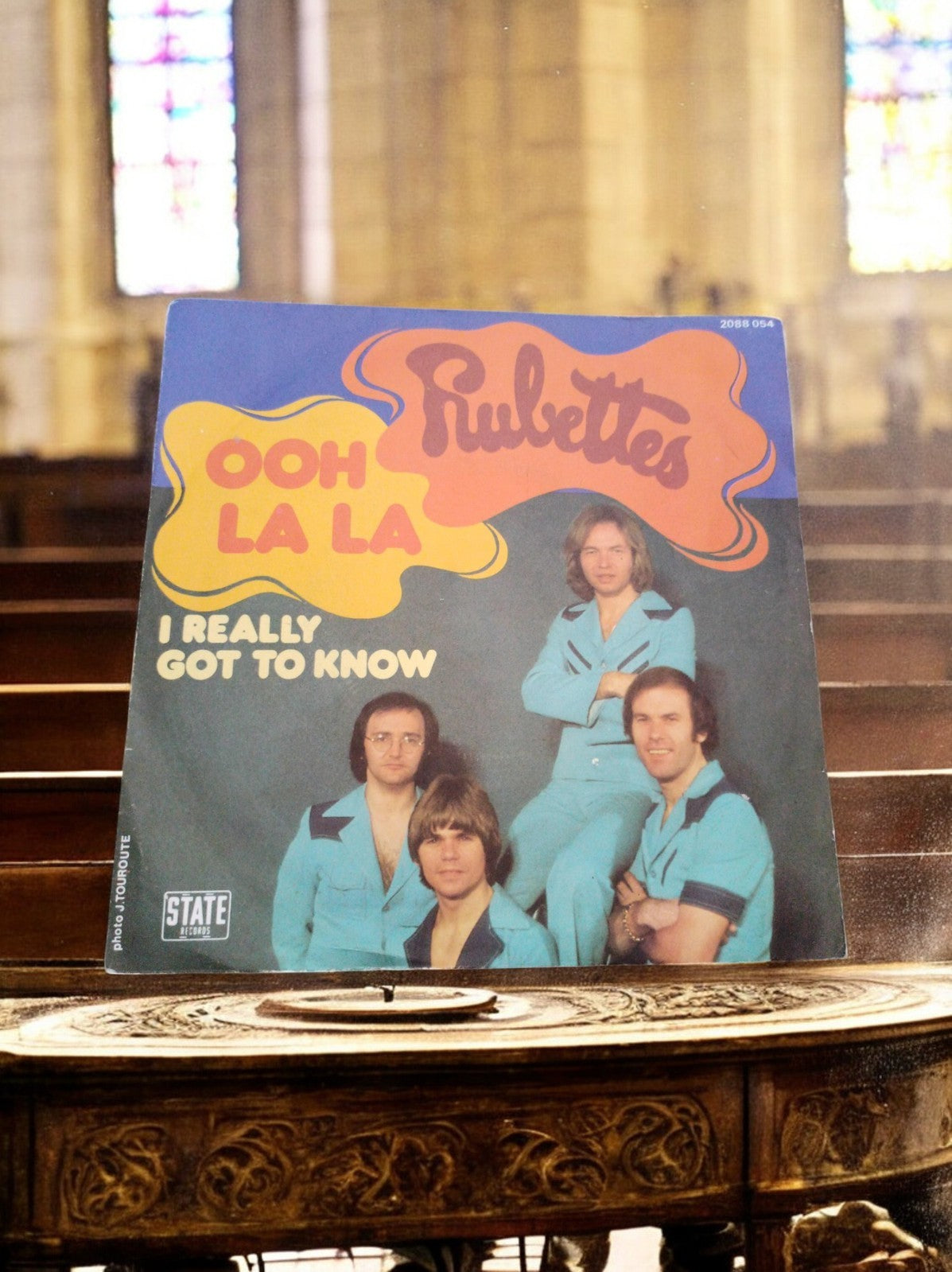 Vinyle 45 tours Rubettes Ooh La La I Really Got To Know vintage années 70