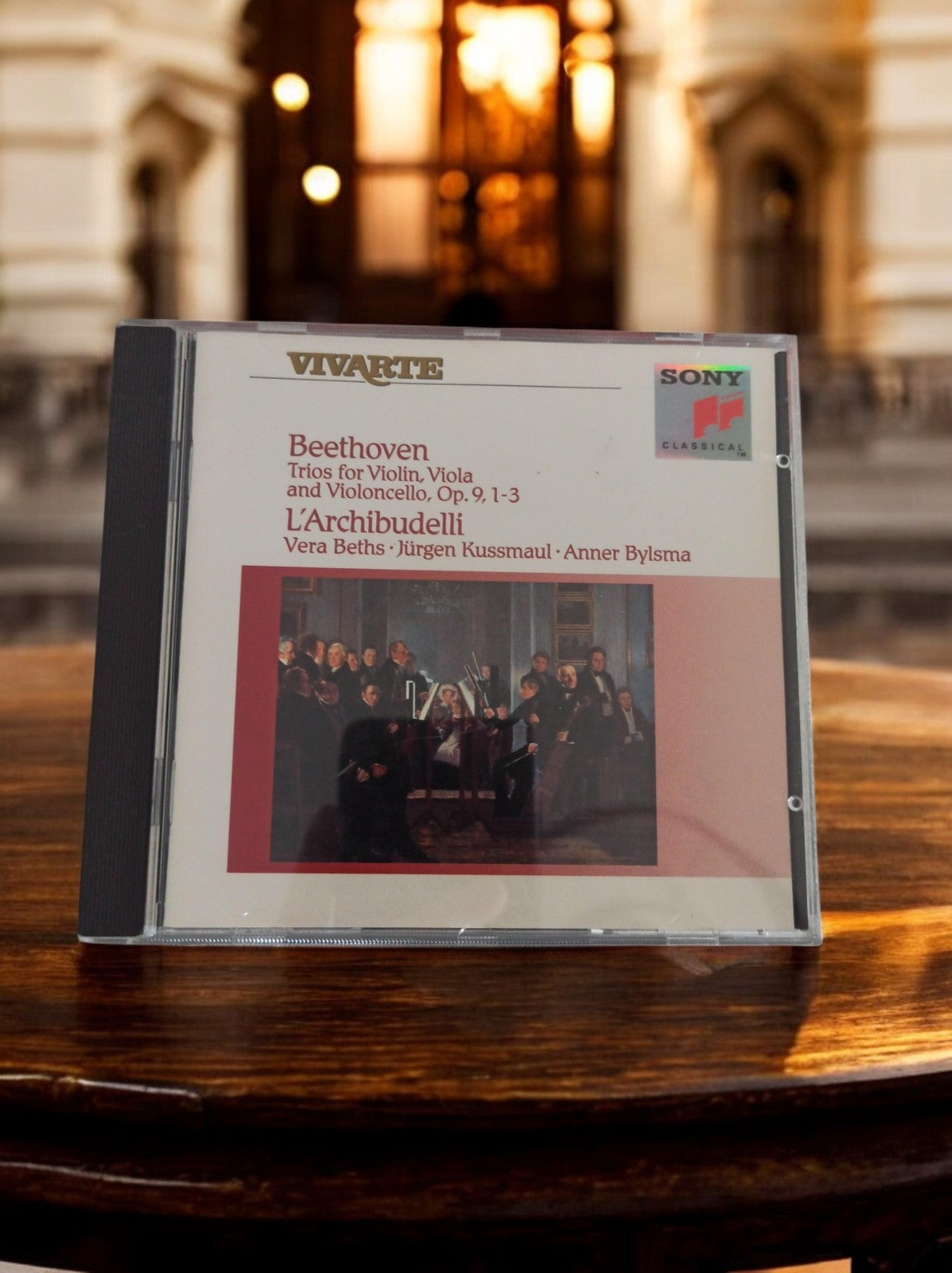 CD Beethoven Vivarte Sony Classical L'Archibudelli Trios Op.9 Violon Alto