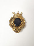 Broche vintage ancienne années 1930 rétro bijou d?époque art déco collection