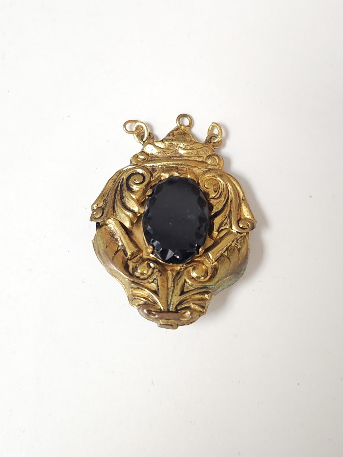 Broche vintage ancienne années 1930 rétro bijou d?époque art déco collection