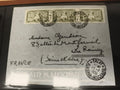 Lettre Indochine 1951 timbres RF Lion Dalat Plateau Indochinois philatélie