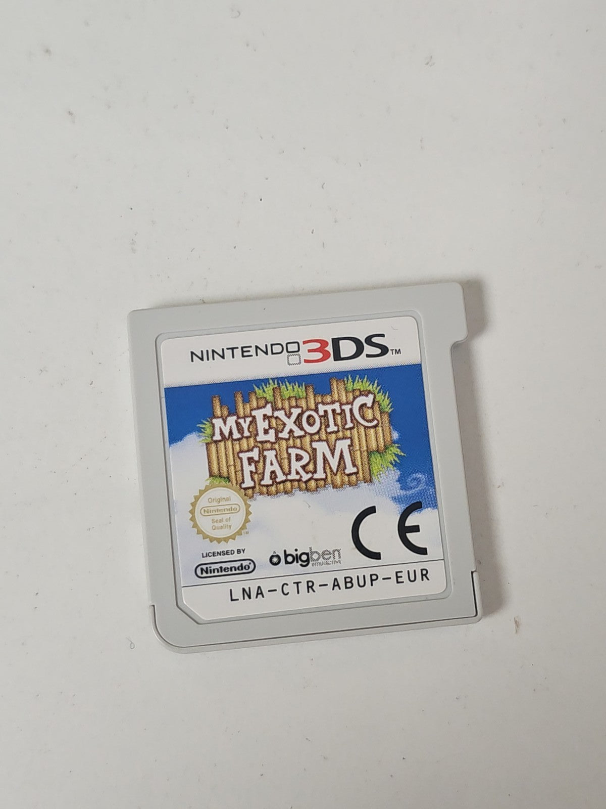 Jeu Nintendo 3DS My Exotic Farm original, simulation ferme portable, complet