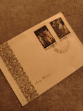 Enveloppe premier jour Pologne 1970 timbres illustrés Polska philatélie (Ref 1)