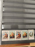 Lot timbres Nouvel-Hébrides Noël 1970 et 1F, motifs religieux et paysage
