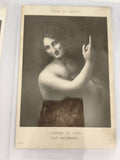 Carte postale ancienne Léonard de Vinci Saint Jean-Baptiste Musée du Louvre CPA