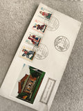 Lettre premier jour Allemagne 1970 Bayreuth Festspiele timbres Deutsche Bundespo