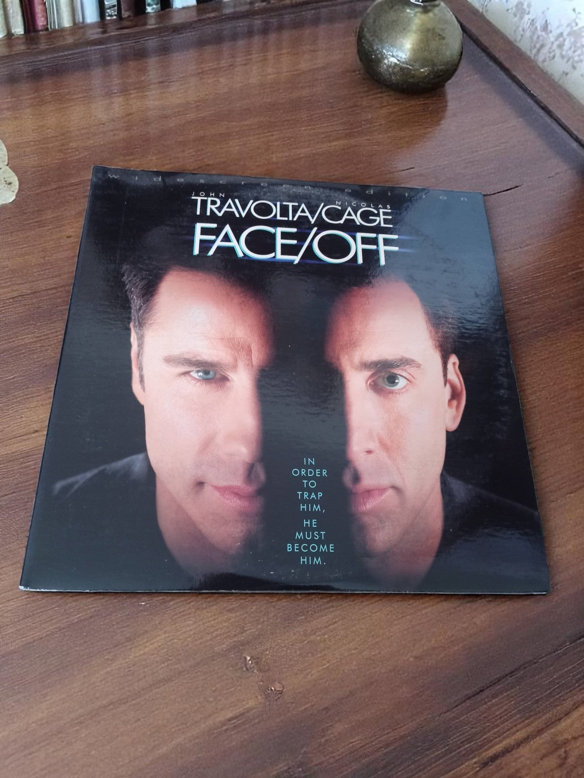 Laserdisc Face/Off vintage film action Travolta Cage édition originale