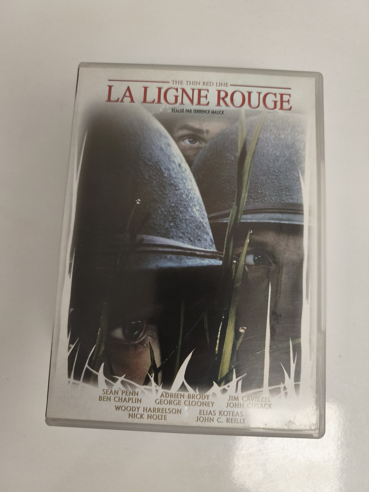 DVD La Ligne Rouge Terrence Malick film guerre Sean Penn Adrien Brody