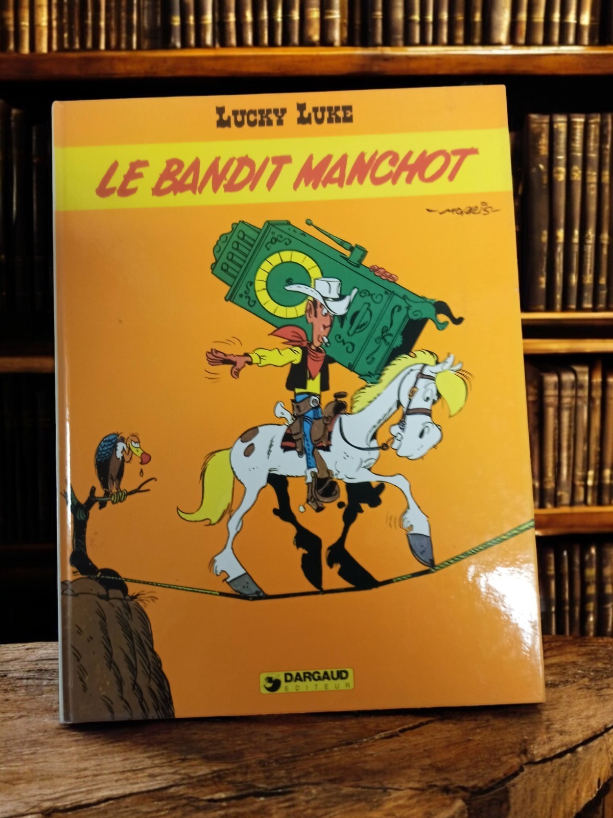 Bande dessinée Lucky Luke Le Bandit Manchot Dargaud 1981 très bon état