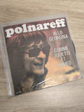 Vinyle 45 tours Polnareff Allo Georgina Comme Juliette et Romeo pochette couleur