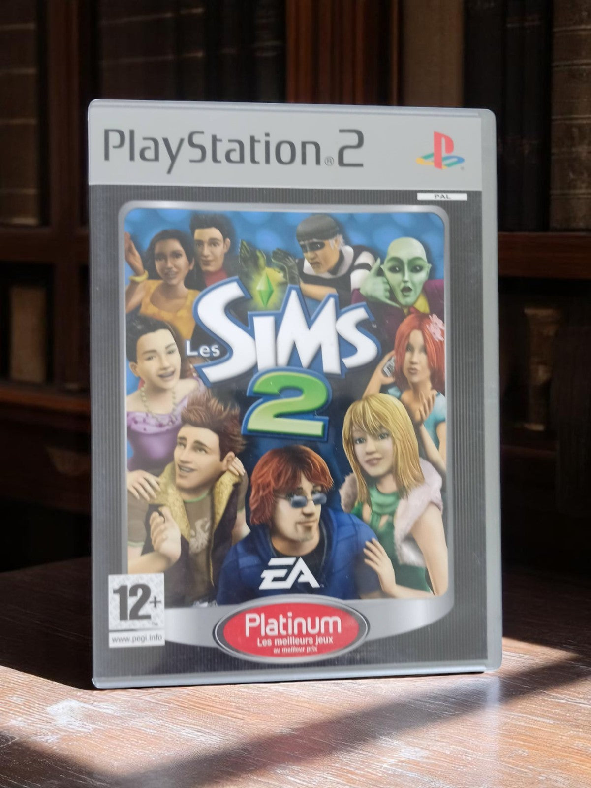 Jeu PlayStation 2 Les Sims 2 Platinum rétro complet EA PS2 vintage