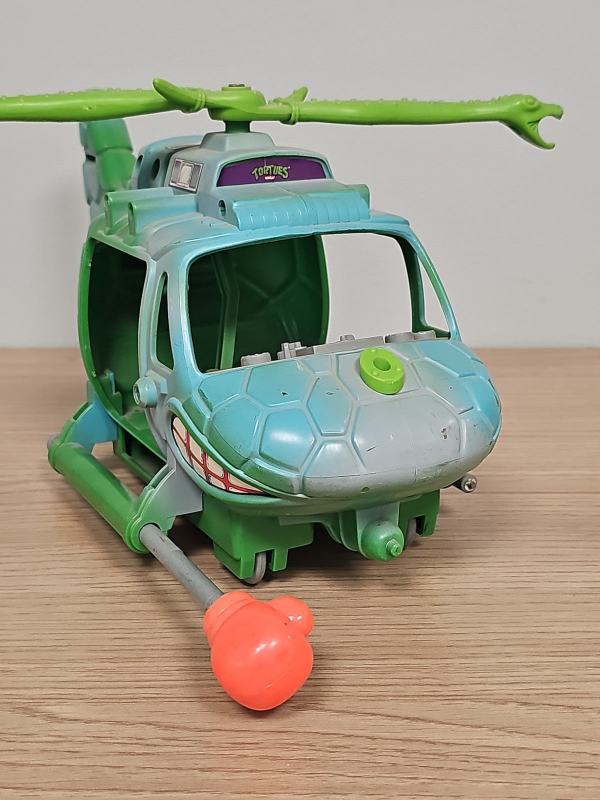 Hélicoptère ancien Tortues Ninja TMNT jouet rétro vintage collection années 80
