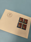 Enveloppe FDC premier jour Suisse 1971 timbres Pro Patria Bern motifs colorés