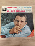 Disque vinyle 45T ancien Charles Aznavour rétro ? collection musique vintage éta