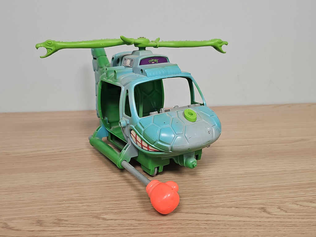Hélicoptère ancien Tortues Ninja TMNT jouet rétro vintage collection années 80