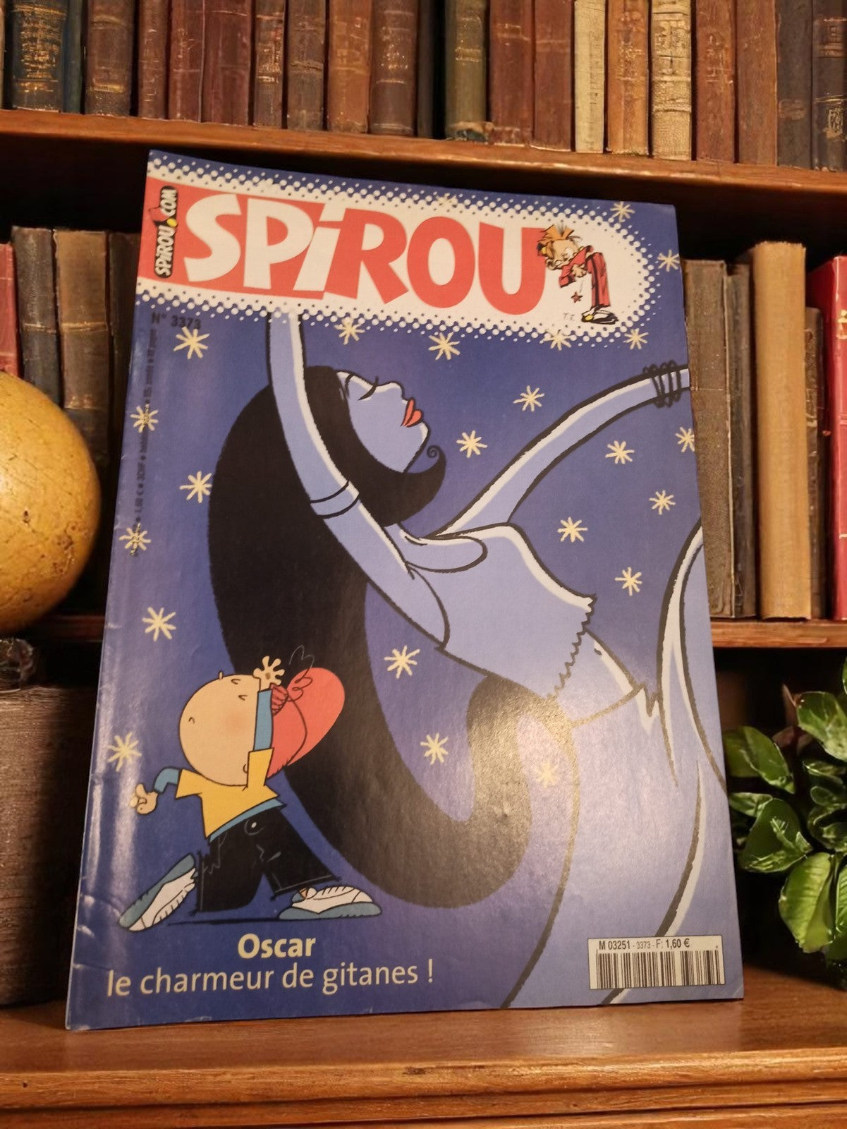 Magazine Spirou vintage rétro illustré n°3373 Oscar charmeur de gitanes