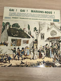 Vinyle 33T Robert Trabucco Gai Gai Marions-Nous pochette illustrée mariage