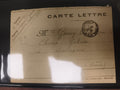 Lettre ancienne oblitérée Marseille 1916 philatélie correspondance France