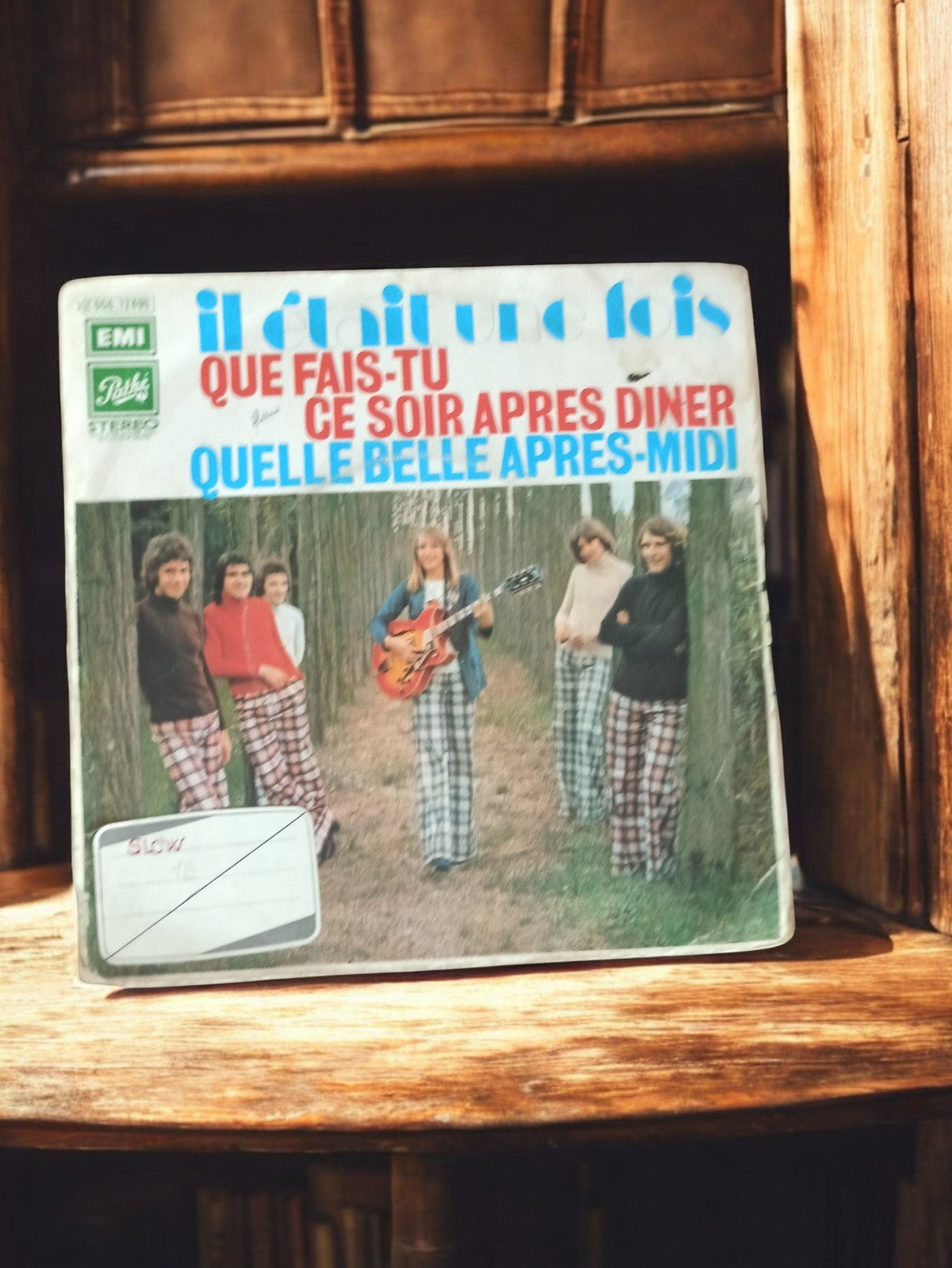 45 tours Il était une fois vintage EMI Pathé disque vinyle rétro années 70