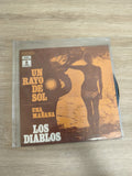 Vinyle 45T Los Diablos Un Rayo de Sol Una Mañana pochette orange (Ref 6)