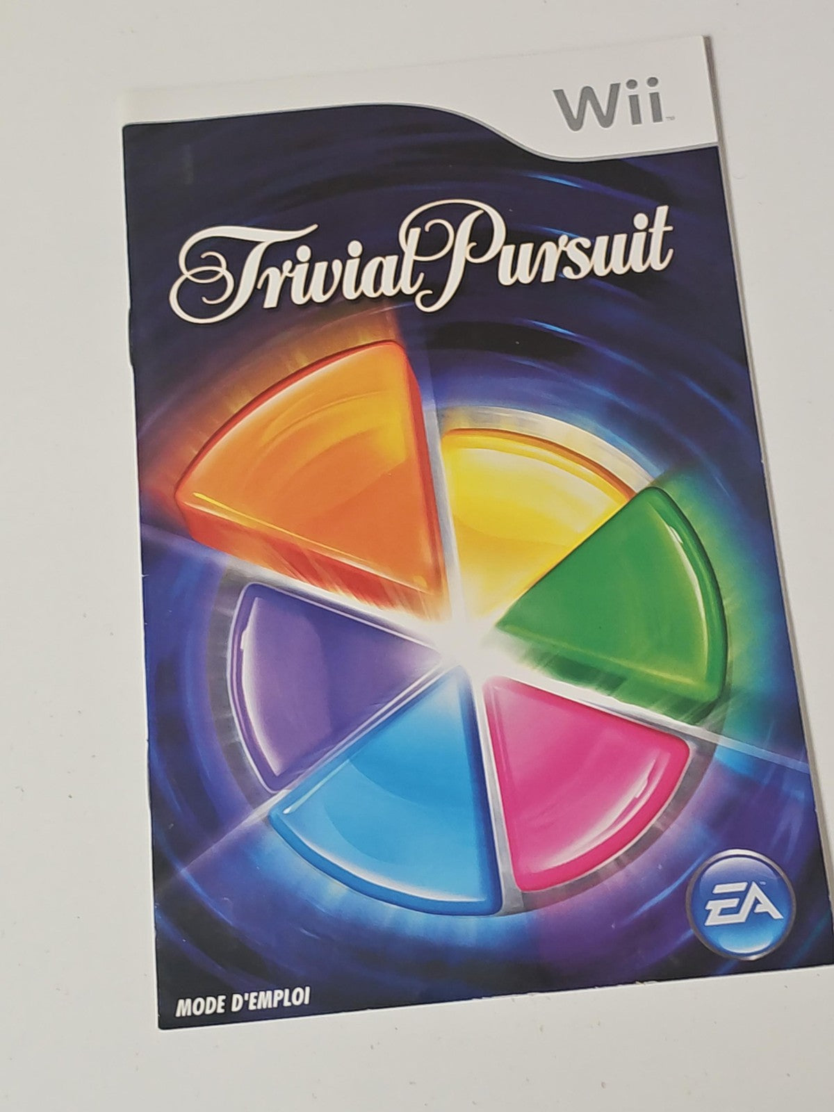 Notice originale pour Trivial Pursuit Nintendo ? Manuel jeu d?occasion, guide of