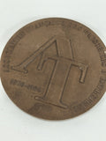 Médaille ancienne Association Française Trésoriers Entreprise 1976-1986 bronze