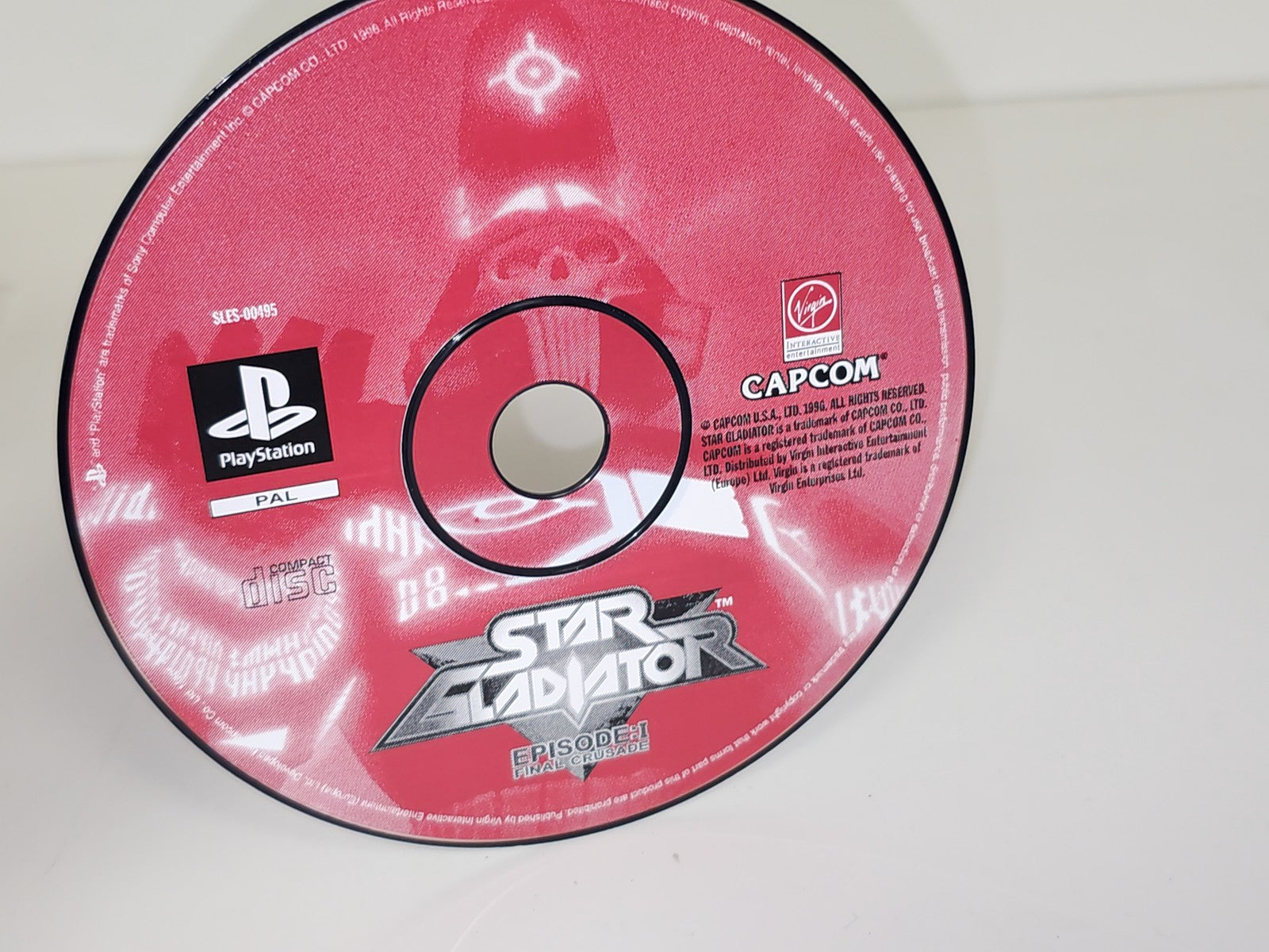 Jeu PS1 Star Gladiator CD seul Sony PlayStation PAL jeu de combat occasion testé